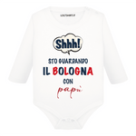 Shh sto guardando il Bologna con papà Body per bimbi