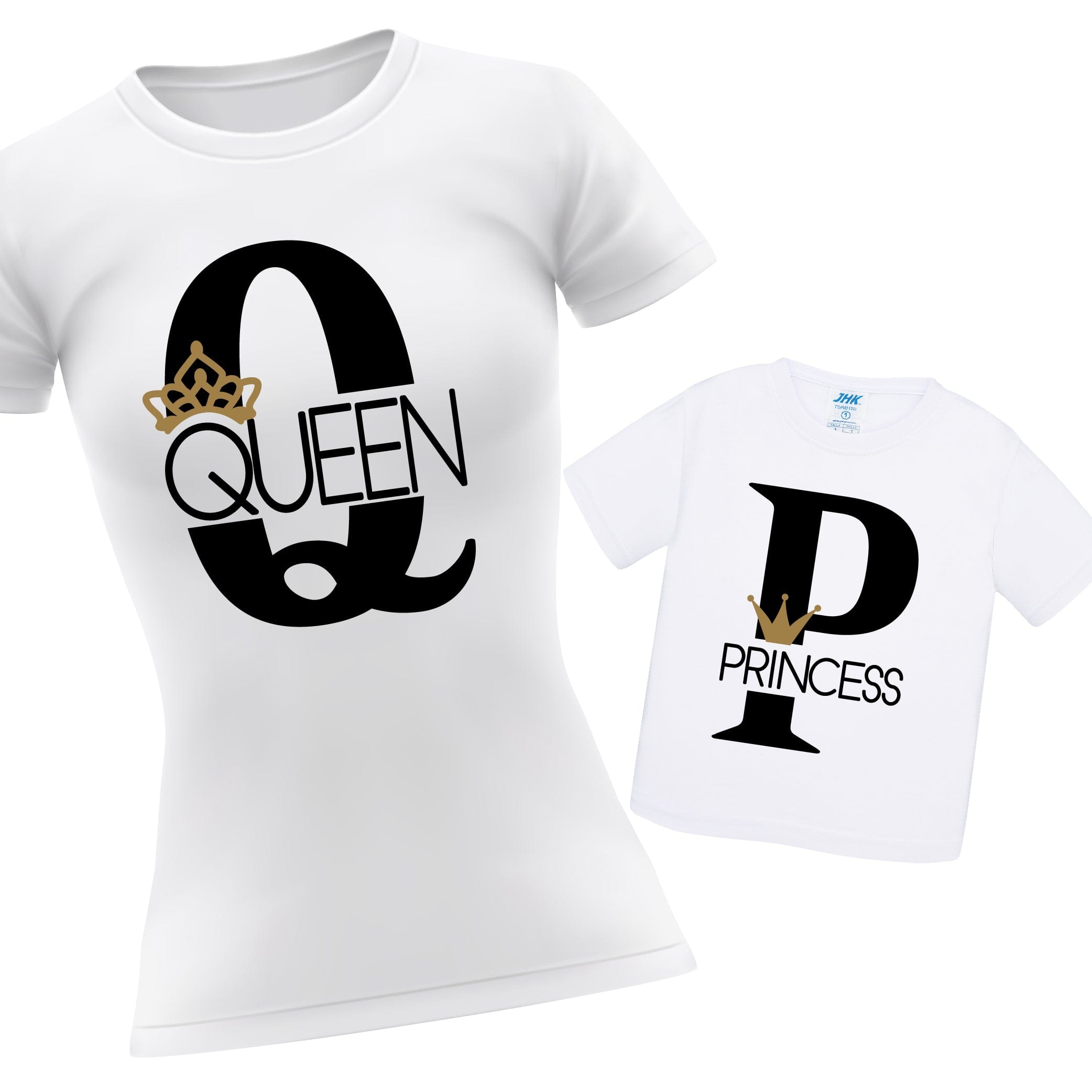 Lol T-Shirt Combo S / T-shirt 0 Anni Mamma + Bambino Combo Queen-Prince-Princess