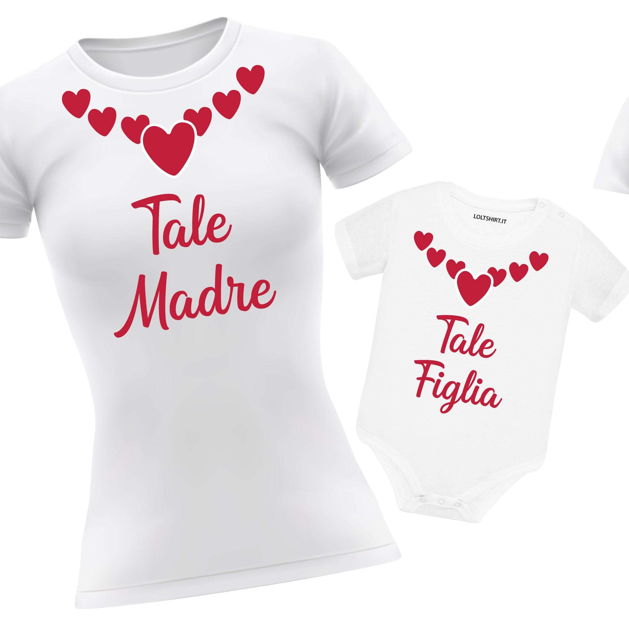 Mamma Bambino Combo Tale madre Tale figlia Lol T-shirt