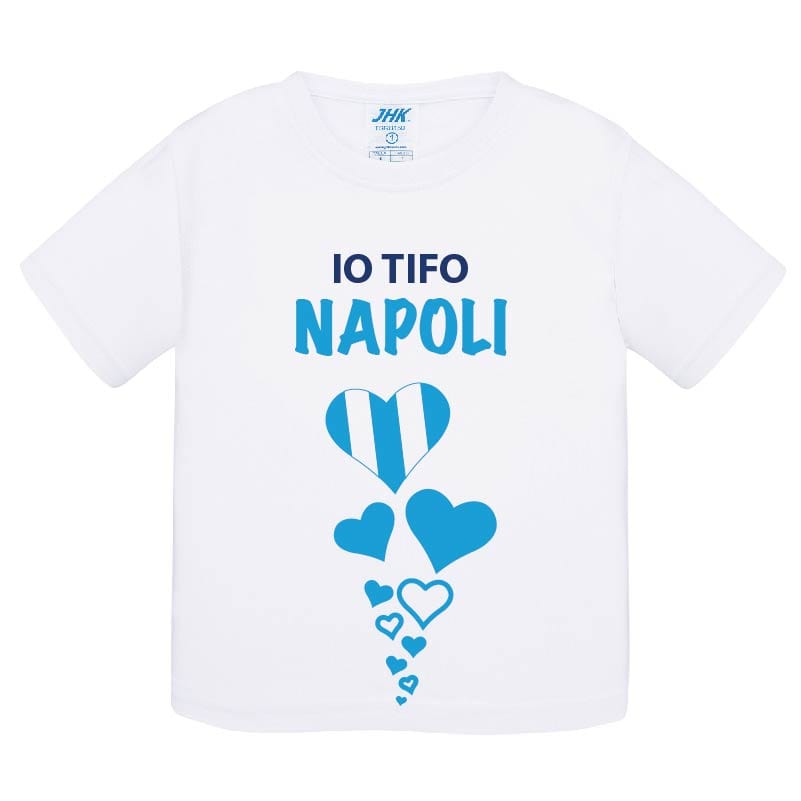 Lol T-Shirt 0 Anni Io tifo Napoli