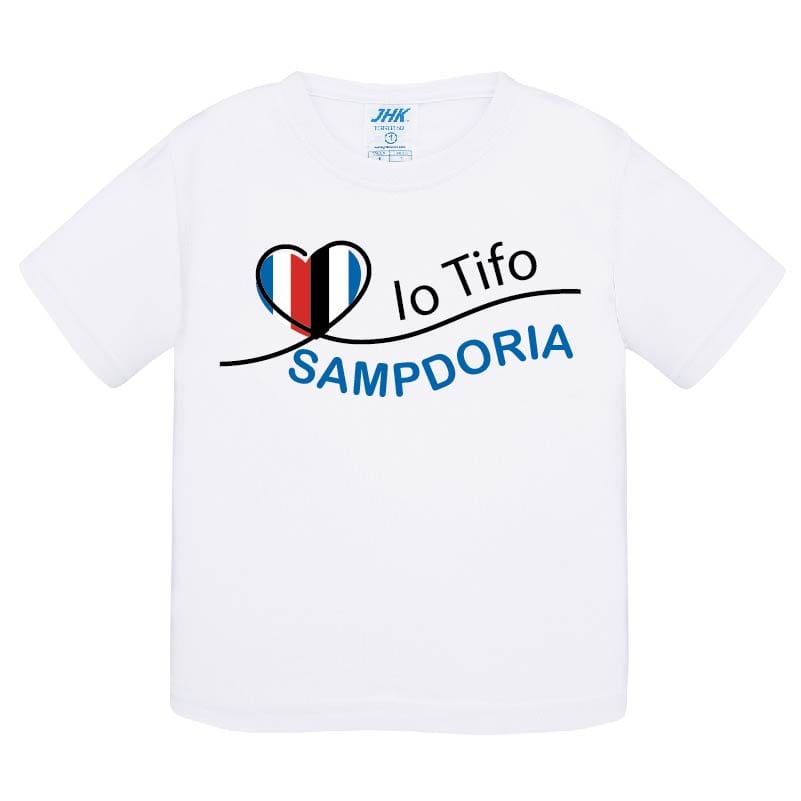 Lol T-Shirt 0 Anni Io tifo Sampdoria