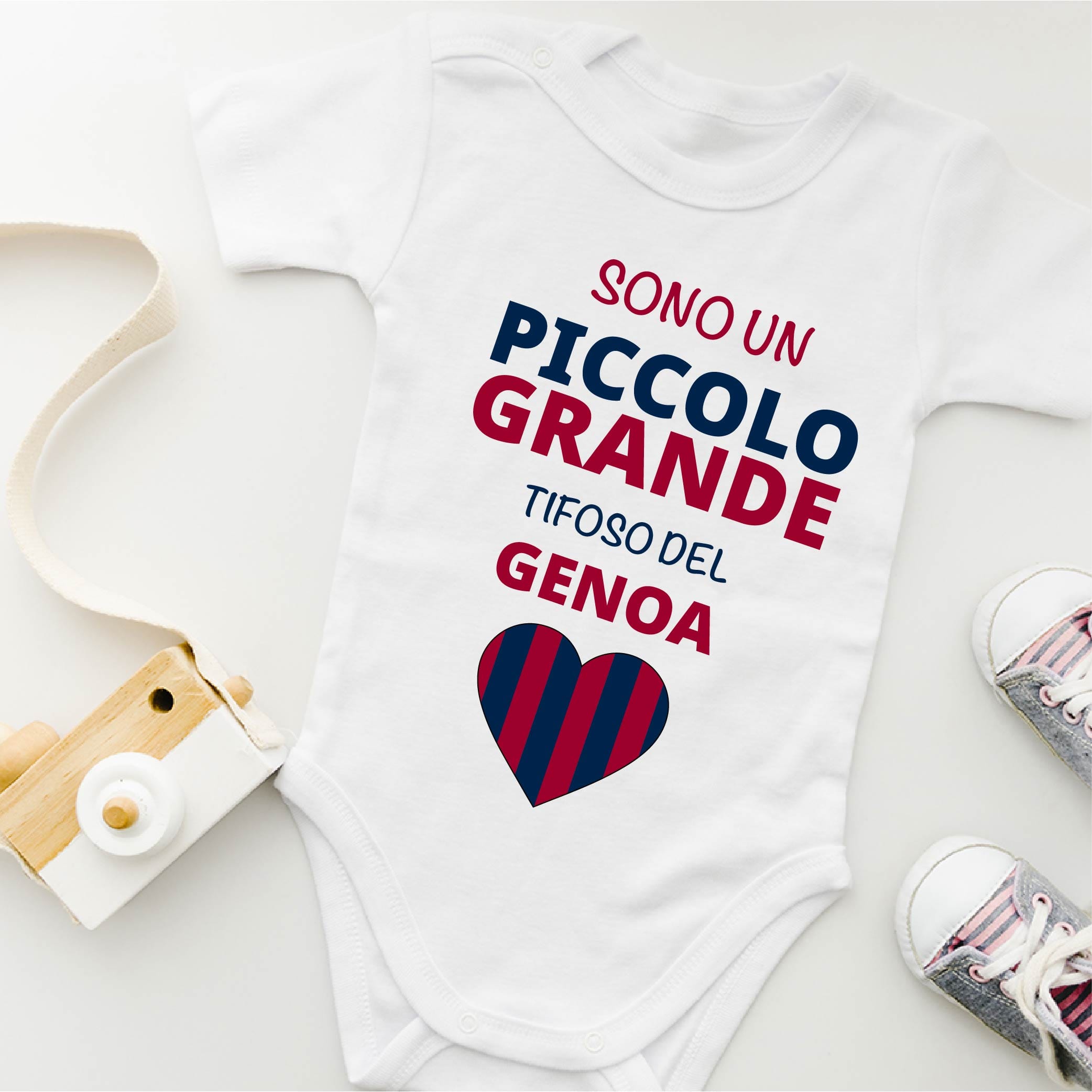 Lol T-Shirt Sono un piccolo grande tifoso del Genoa