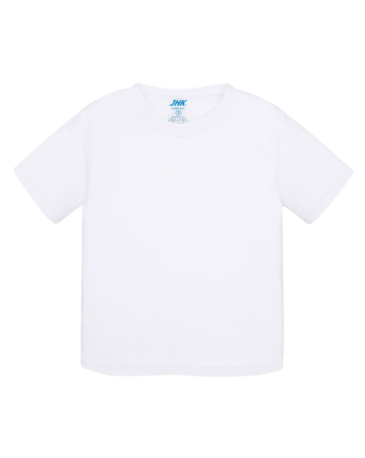 Shirt Bianca T Shirt Bimbo Anni T-shirt Basic Manica Lunga Bimbo