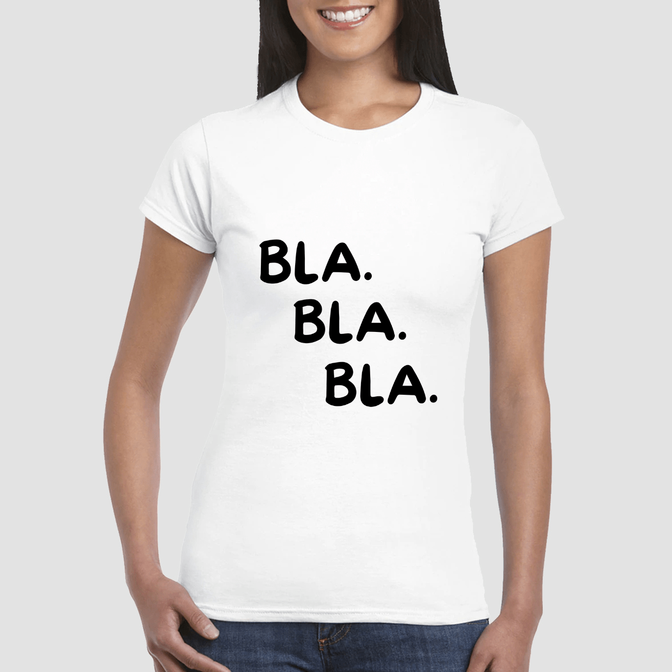 Lol T-Shirt T-shirt S / bianco Bla bla bla