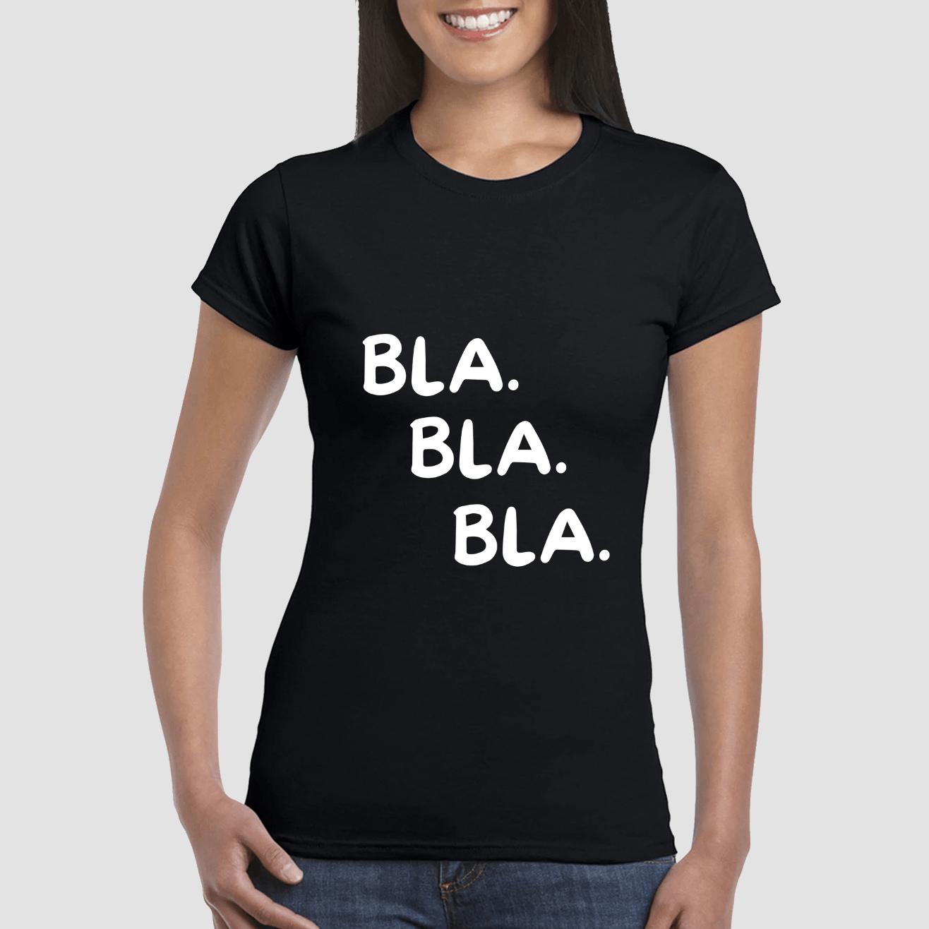 Lol T-Shirt T-shirt S / nero Bla bla bla