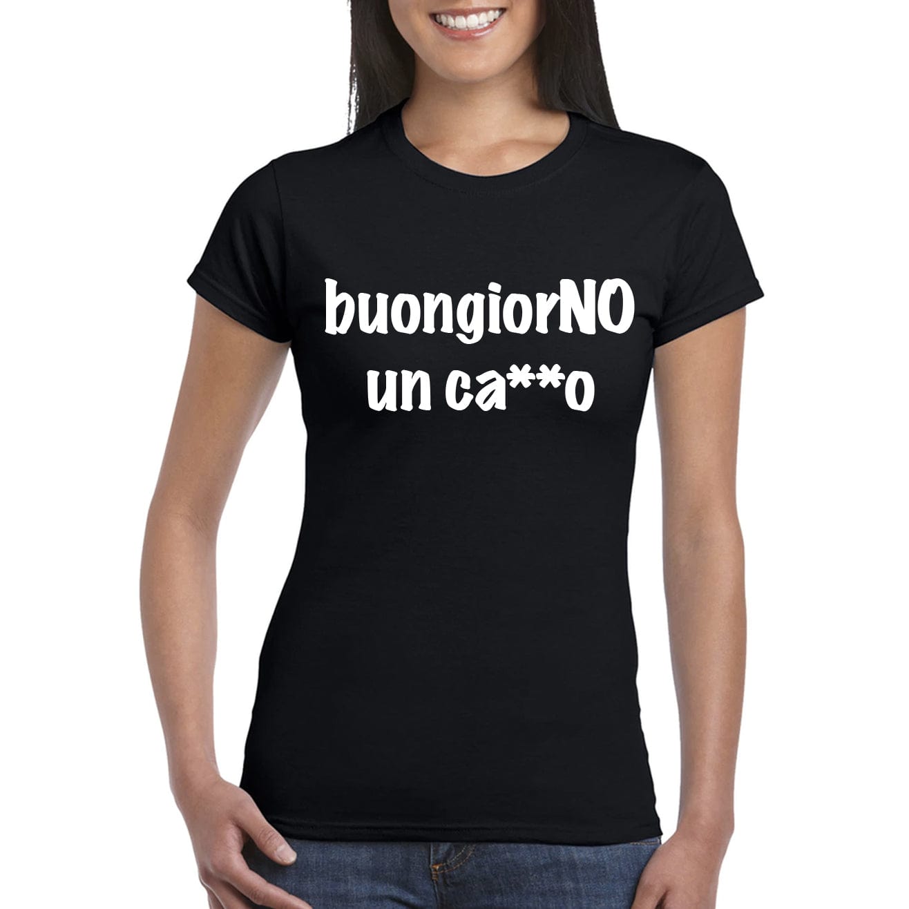 Lol T-Shirt T-Shirt S / Nero BuongiorNO un ca**o