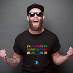 Ciclismo Space Invaders T-shirt