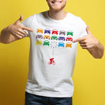 Ciclismo Space Invaders T-shirt