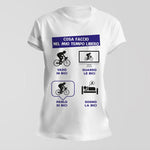 Ciclismo Tempo Libero Bicicletta T-shirt
