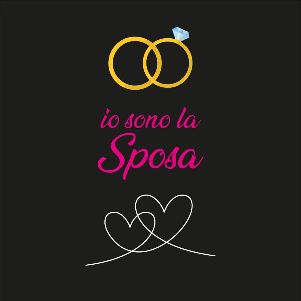 Lol T-Shirt T-shirt Io sono la sposa
