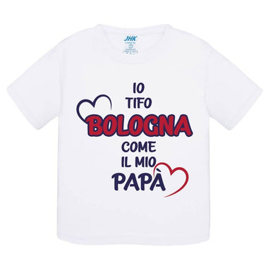 Io tifo Bologna come il mio papà T-shirt