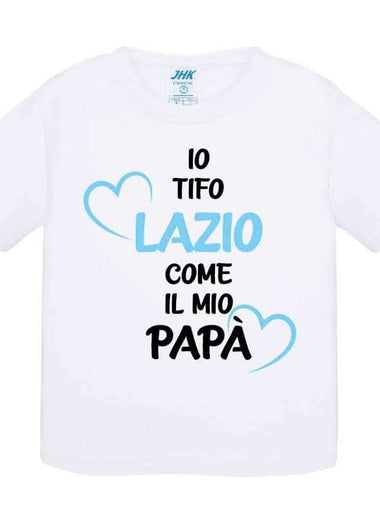 T-Shirt bambino squadra di calcio Lazio