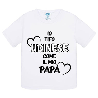 Io tifo Udinese come il mio papà T-shirt