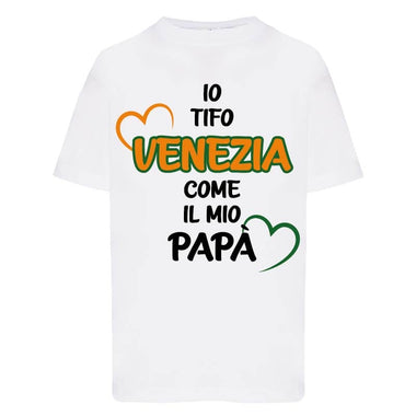 Io tifo Venezia come il mio papà T-shirt
