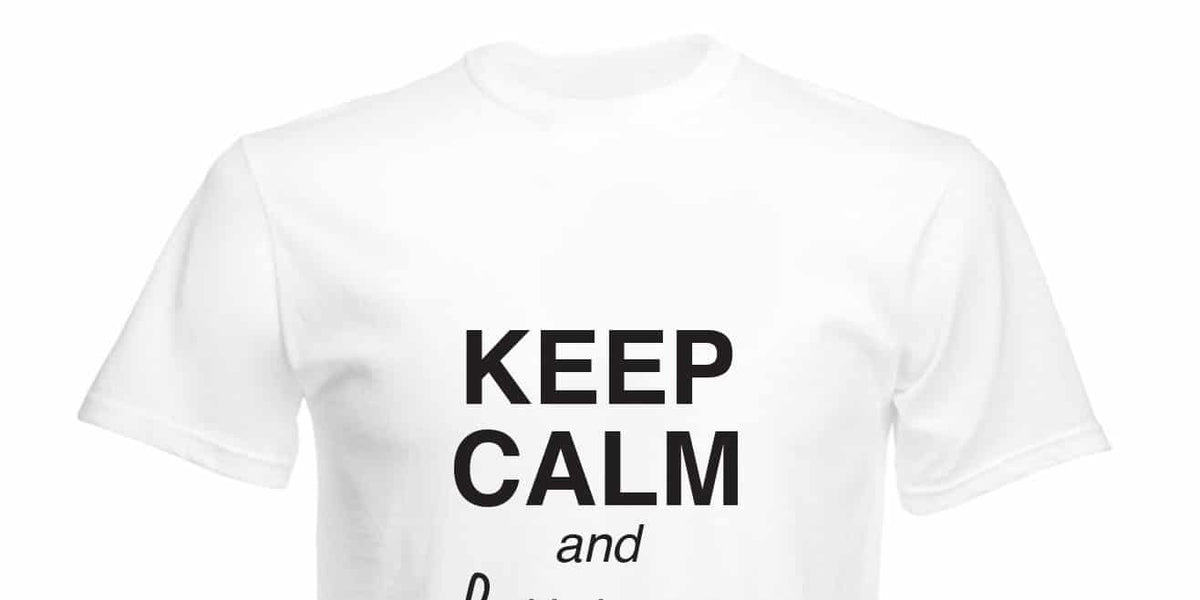 Keep Calm and futtitinni T-shirt Uomo Manica Corta Lol T-shirt