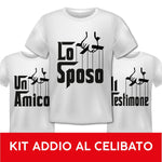 Kit Addio Al Celibato Il Padrino T-shirt