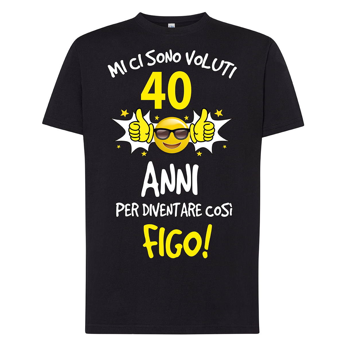 Lol T-Shirt T-shirt S / Nero Mi ci sono voluti 40 anni per diventare così figo