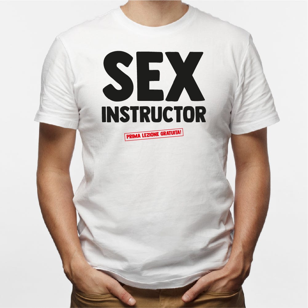 Lol T-Shirt T-shirt Sex Instructor prima lezione gratuita