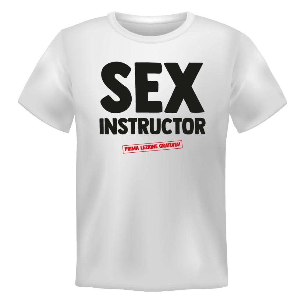 Lol T-Shirt T-shirt S / Bianco Sex Instructor prima lezione gratuita