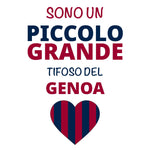 Sono un piccolo grande tifoso del Genoa T-shirt