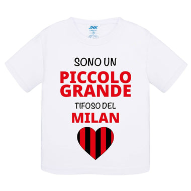 Sono un piccolo grande tifoso del Milan T-shirt