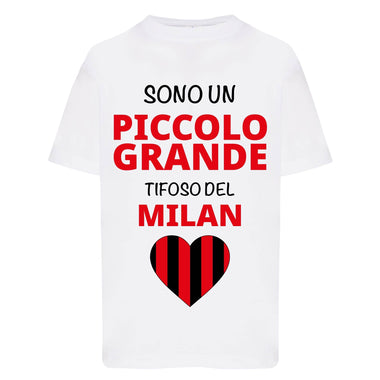 Sono un piccolo grande tifoso del Milan T-shirt