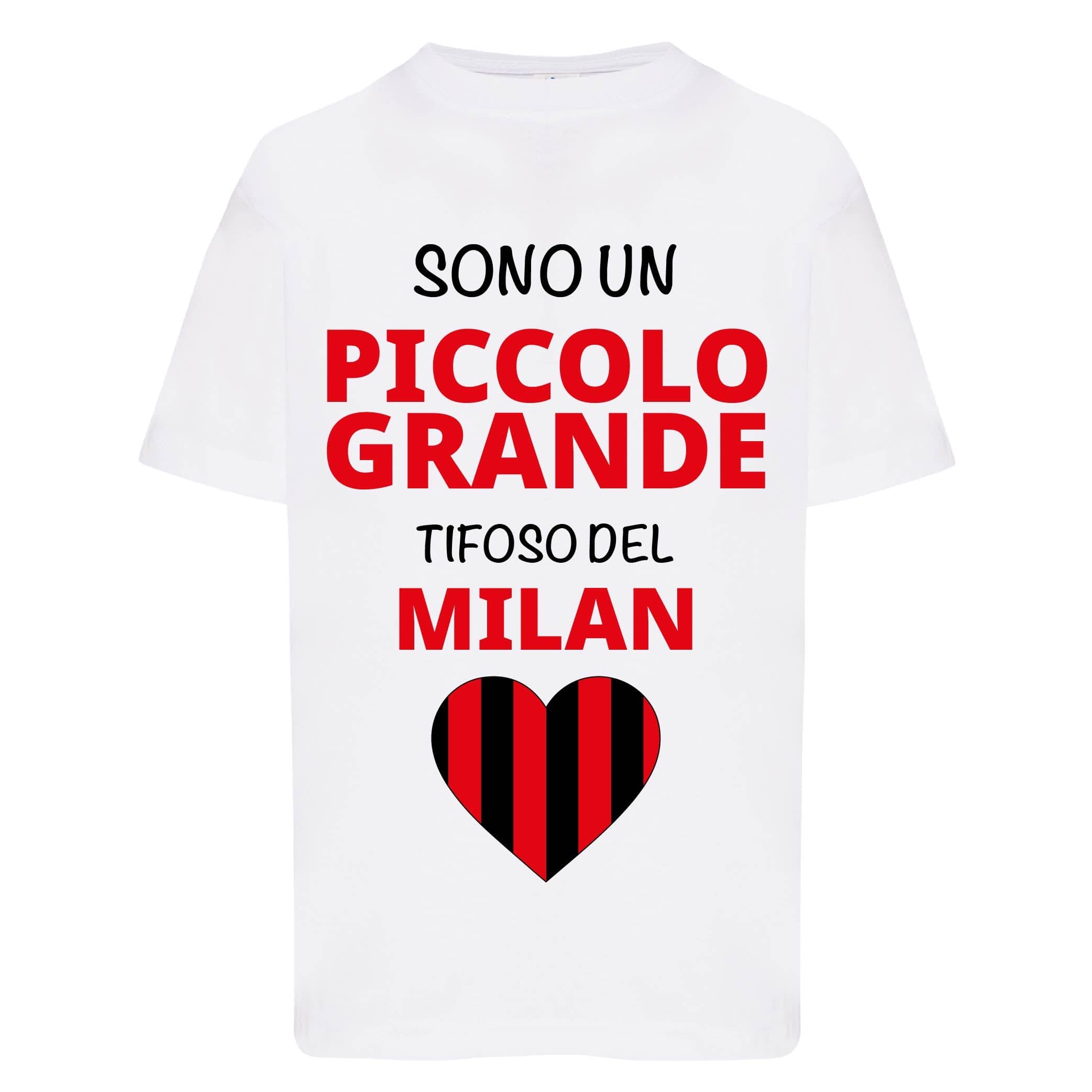 Lol T-Shirt T-shirt 3/4 anni Sono un piccolo grande tifoso del Milan