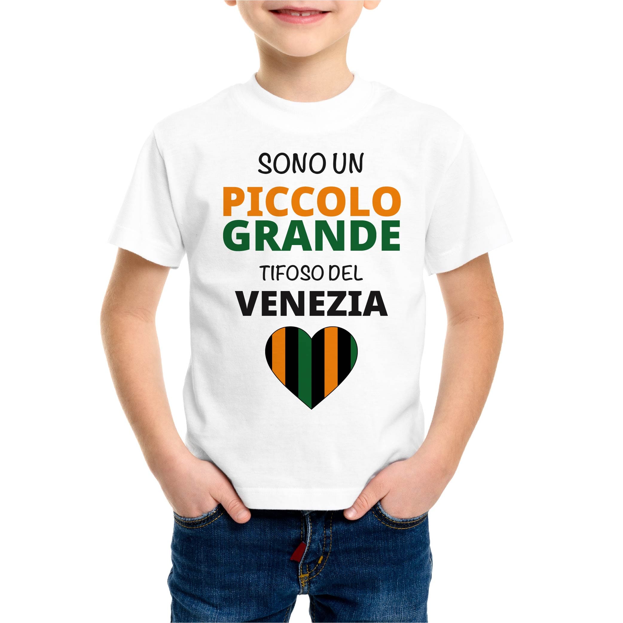 Lol T-Shirt T-shirt Sono un piccolo grande tifoso del Venezia