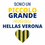 Sono un piccolo grande tifoso dell'Hellas Verona T-shirt