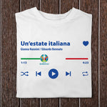Un'estate italiana - Lettore MP3 Italia Europa 2020 T-shirt