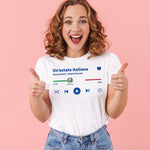 Un'estate italiana - Lettore MP3 Italia Europa 2020 T-shirt