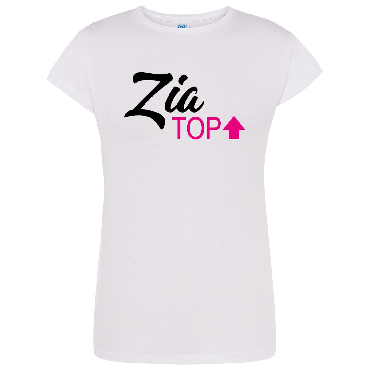Lol T-Shirt T-shirt S / Bianca con scritta nera e fuxia Zia Top