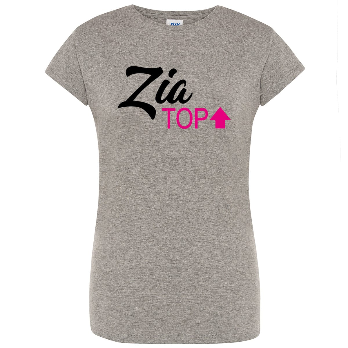 Lol T-Shirt T-shirt S / Grigia con scritta nera e fuxia Zia Top