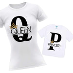 Mamma + Bambino Combo Queen-Prince-Princess-T-shirt-Lol T-shirt
