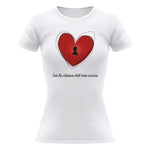 Mamma + Bambino Combo Sei la chiave del mio cuore-T-shirt-Lol T-shirt