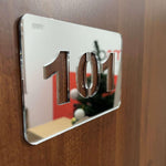 Numeri Camera Hotel/Albergo in Plexiglas Specchio-Numeri Camera Hotel-Lol T-shirt