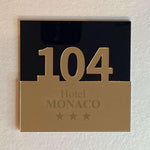 Numeri Camera Hotel/Albergo in plexiglass accoppiato (mod. Auro)-Numeri Camera Hotel-Lol T-shirt