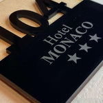 Numeri Camera Hotel/Albergo in plexiglass accoppiato (mod. Auro)-Numeri Camera Hotel-Lol T-shirt