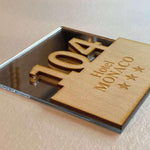 Numeri Camera Hotel/Albergo in plexiglass accoppiato (mod. Auro)-Numeri Camera Hotel-Lol T-shirt