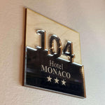 Numeri Camera Hotel/Albergo in plexiglass accoppiato (mod. Auro)-Numeri Camera Hotel-Lol T-shirt