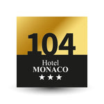 Numeri Camera Hotel/Albergo in plexiglass accoppiato (mod. Auro)-Numeri Camera Hotel-Lol T-shirt