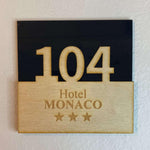 Numeri Camera Hotel/Albergo in plexiglass accoppiato (mod. Auro)-Numeri Camera Hotel-Lol T-shirt