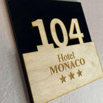 Numeri Camera Hotel/Albergo in plexiglass accoppiato (mod. Auro)-Numeri Camera Hotel-Lol T-shirt