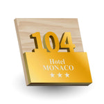 Numeri Camera Hotel/Albergo in plexiglass accoppiato (mod. Auro)-Numeri Camera Hotel-Lol T-shirt