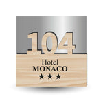 Numeri Camera Hotel/Albergo in plexiglass accoppiato (mod. Auro)-Numeri Camera Hotel-Lol T-shirt