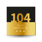Numeri Camera Hotel/Albergo in plexiglass accoppiato (mod. Auro)-Numeri Camera Hotel-Lol T-shirt