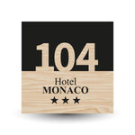 Numeri Camera Hotel/Albergo in plexiglass accoppiato (mod. Auro)-Numeri Camera Hotel-Lol T-shirt