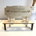 Panchina dei cicchetti la migliore terapia di coppia - Idea Regalo San Valentino-Panchina dei cicchetti-Lol T-shirt