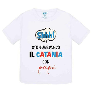 Shh sto guardando il Catania con papà-T-shirt-Lol T-shirt