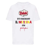 Shh sto guardando il Messina con papà-T-shirt-Lol T-shirt